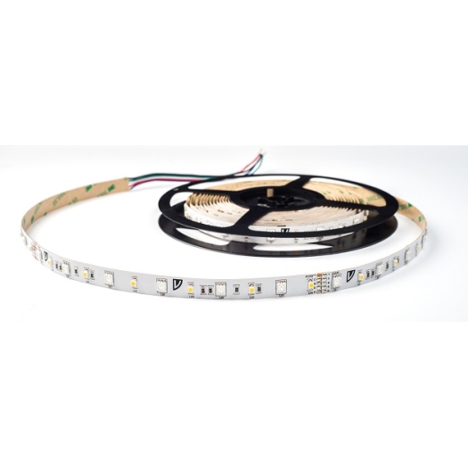 LED-Stripes RGB-W - innen 24 V / DC 4,8 W / m RGB - warmweiß 830 432,6 lm / m 300 LEDs 5.0