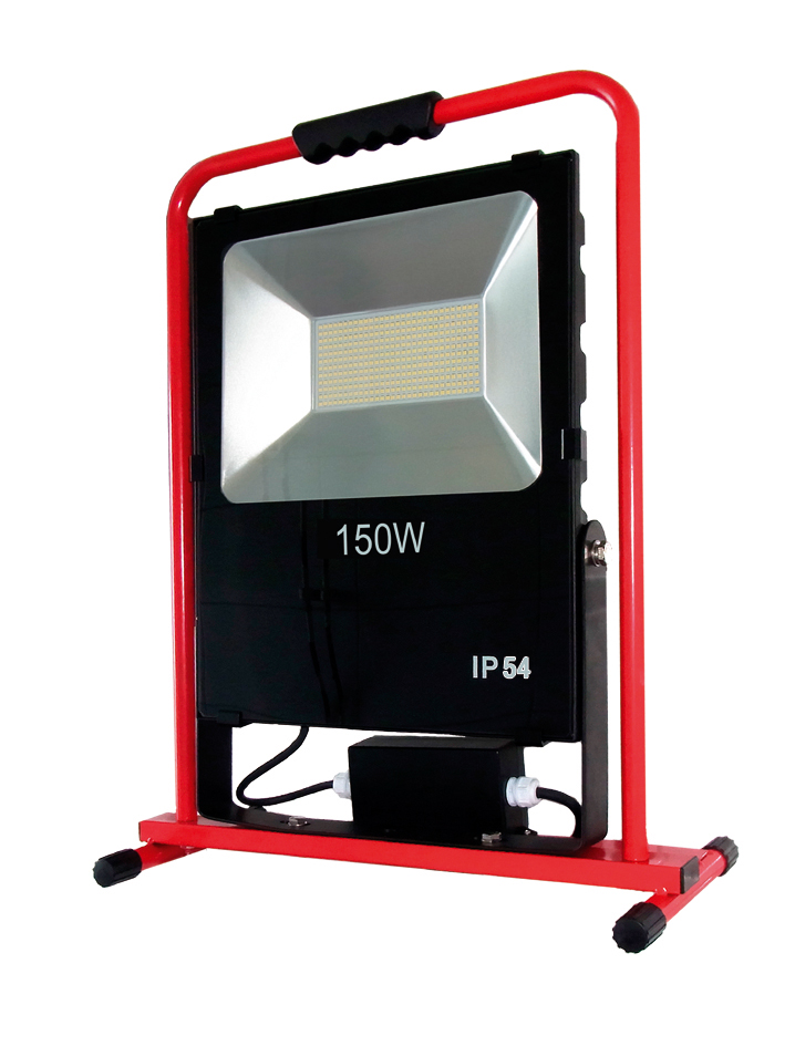 Mobiler Premium LED Strahler 150W IP54 Zuleitung