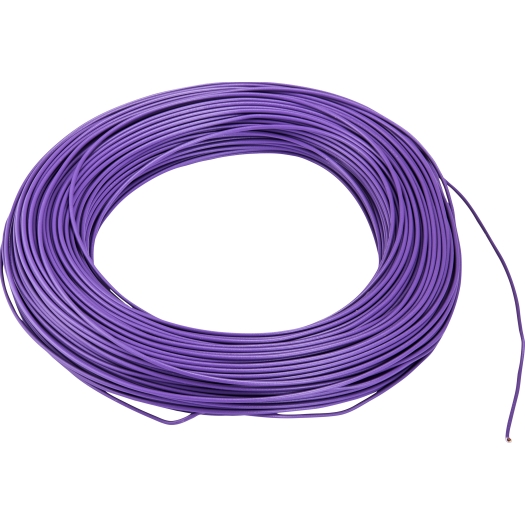 PVC-Aderleitung flexibel H05V-K 0,75 mm² violett