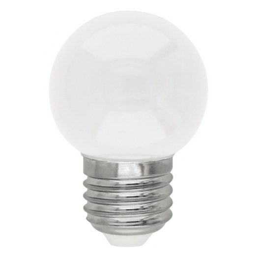 LED in Tropfenlampenform 0,9 W, E27 weiß