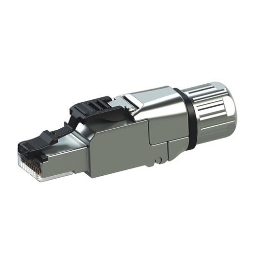 feldkonfektionierbarer RJ45-Steckverbinder MFP8 IE T568A Cat.6A(IEC), AWG24/1-AWG22/1, AWG27/7-AWG22