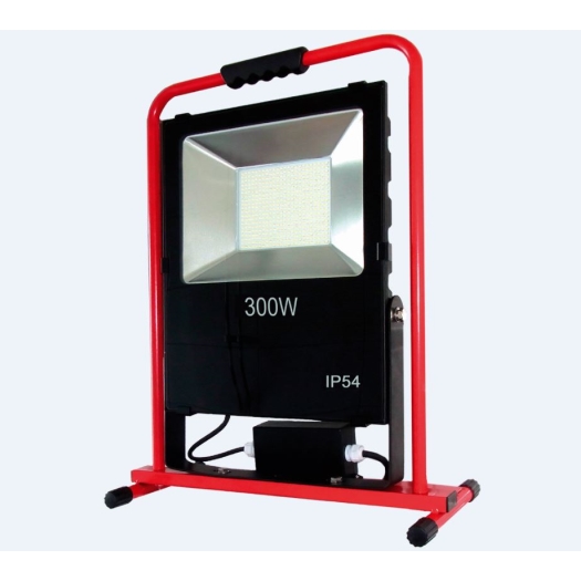 Mobiler Premium LED Strahler 300W IP54 Zuleitung