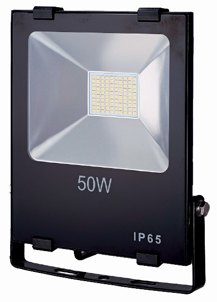 Premium-LED-Strahler 50Watt, IP 65, Anschlussleitung 3m, Schutzklasse 2